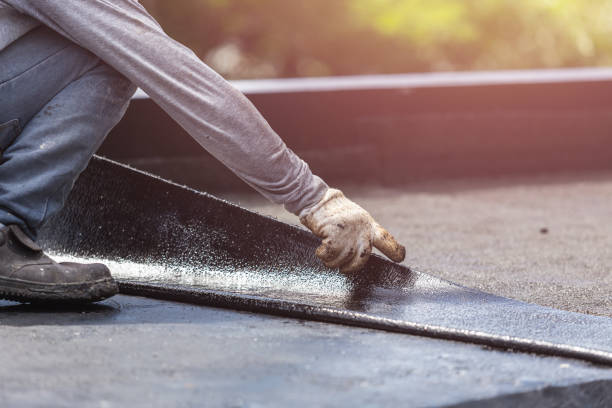 Professional Waterproofing technician working in Bolingbrook, IL